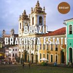 Bracosta Estate Brazil Decaf Whole Bean Coffee 5 lbs