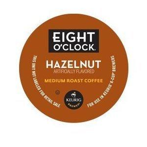 Eight O'Clock Hazelnut K-Cup Pods, 120 Count
