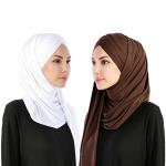 Soft Lightweight Instant Hijab Shawl Set for Women