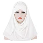 Soft Lightweight Instant Hijab Shawl Set for Women