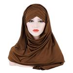 Soft Lightweight Instant Hijab Shawl Set for Women