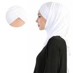 Soft Lightweight Instant Hijab Shawl Set for Women
