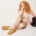 BEARPAW Women's Tabitha Coffee Slipper, Size 8