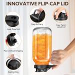 Mihlapi 32 OZ Glass Pitcher for Cold Brew