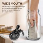 Mihlapi 32 OZ Glass Pitcher for Cold Brew