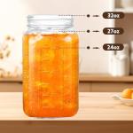 Mihlapi 32 OZ Glass Pitcher for Cold Brew