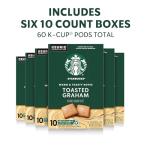 Starbucks Toasted Graham K-Cup Coffee Pods, 60 Count