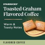 Starbucks Toasted Graham K-Cup Coffee Pods, 60 Count