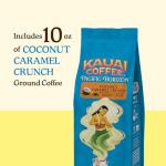 Kauai Coconut Caramel Crunch Ground Coffee, 10 oz