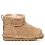 Girls' Bearpaw Shorty Suede Boots