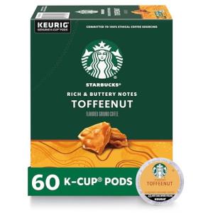 Starbucks Toffeenut Flavored K-Cup Coffee Pods