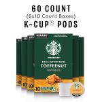 Starbucks Toffeenut Flavored K-Cup Coffee Pods