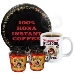 Hula Girl Hawaiian Kona Freeze-Dried Instant Coffee