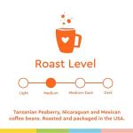 BIGGBY® Whole Bean Coffee, Medium Roast, 12oz