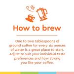 BIGGBY® Whole Bean Coffee, Medium Roast, 12oz