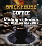 Brickhouse Midnight Ember Dark Roast Ground Coffee, 12oz