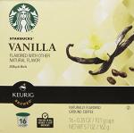 Starbucks Vanilla Flavored K-Cups - Multiple Counts Available