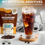 Organic Instant Mushroom Coffee - 90 Servings Mix