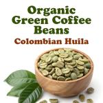 Organic Colombian Huila Arabica Green Coffee Beans