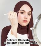 YI HENG MEI Coffee Instant Jersey Hijab Scarf