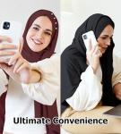 YI HENG MEI Coffee Instant Jersey Hijab Scarf