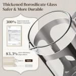 Veken 34oz French Press Coffee Maker - No Plastic