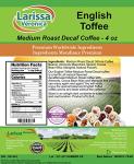 Decaf English Toffee Medium Roast Coffee - 2 Pack