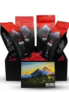 Gourmet Coffee Gift Box: Whole Beans Variety