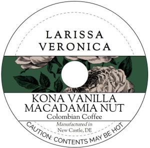 Kona Vanilla Macadamia Nut Coffee K-Cup Pods