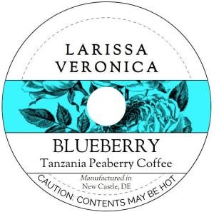 Blueberry Tanzania Peaberry Coffee K-Cup Pods