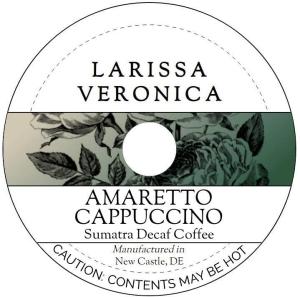 Amaretto Decaf Cappuccino K-Cup Pods - 12 Count