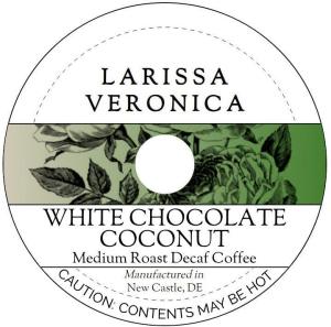 White Chocolate Coconut Decaf K-Cup Pods