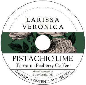 Pistachio Lime Tanzania Peaberry Coffee Pods