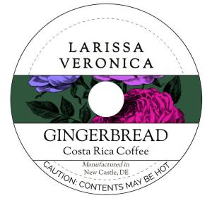 Gingerbread Costa Rica Coffee K-Cup Pods – 12 Pack