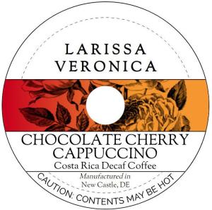 Chocolate Cherry Decaf Cappuccino K-Cups - 12 Pods