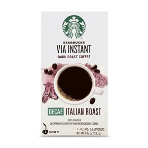 Starbucks VIA Decaf Italian Roast Instant Coffee