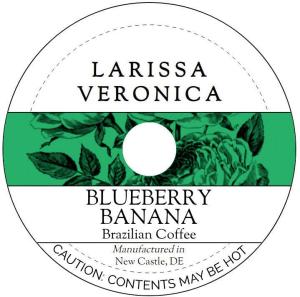 Blueberry Banana Brazilian Coffee K-Cup Pods – 12 Count