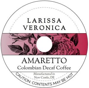 Amaretto Colombian Decaf K-Cup Pods, 12 Count