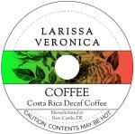 Costa Rica Decaf Coffee K-Cup Pods - 12 Pack
