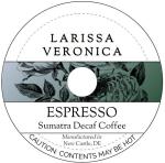 Sumatra Decaf Espresso K-Cup Pods – 12 Count