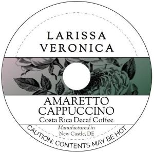 Amaretto Cappuccino Decaf Coffee K-Cup Pods