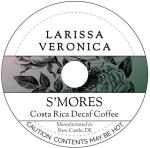 S'mores Costa Rica Decaf Coffee K-Cup Pods