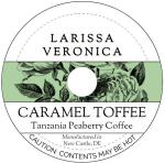 Caramel Toffee Tanzania Peaberry K-Cup Pods - 2 Pack