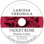 Violet Rose Brazilian Coffee K-Cup Pods - 12 Count