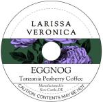 Eggnog Tanzania Peaberry Coffee K-Cup Pods - 2 Pack