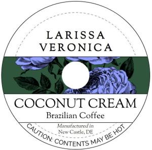 Coconut Cream Brazilian Coffee K-Cup Pods - 3 Pack