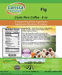 Fig Costa Rica Gourmet Whole Coffee Beans - 8 oz