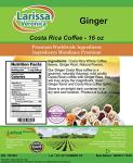 Ginger Costa Rica Gourmet Whole Coffee Beans