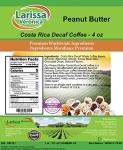 Peanut Butter Decaf Coffee - Gourmet Whole Beans