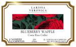Blueberry Waffle Costa Rica Coffee (Single Serve K-Cup Pods) (Gourmet, Naturally Flavored, Whole Coffee Beans) (12 pods, ZIN: 577983)